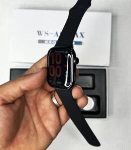 تصویری از ساعت هوشمند طرح اپل واچ سایز 45 میلیمتر مدل ws-ax9 max