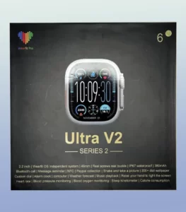 ساعت هوشمند اولترا مدل Ultra V2 به همراه 4 بند