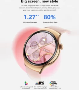 ساعت هوشمند انحصاری صفحه گرد زنانه مدل M11