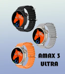 ساعت هوشمند صفحه گرد مدل AMAX 3 Ultra