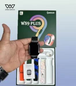 ساعت هوشمند اولترا مدل WS9 PLUS به همراه 5 بند 