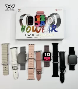 ساعت هوشمند اولترا مدل HW X Ultra Mini برند HOWEAR سایز 41mm 