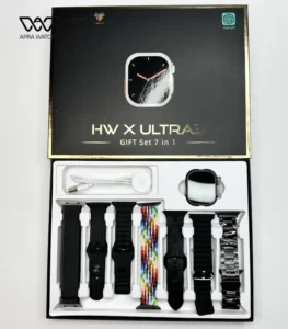 ساعت هوشمند اولترا مدل HW X Ultra3 به همراه 7 بند