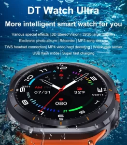 ساعت هوشمند DT WATCH ULTRA طرح سامسونگ واچ اولترا