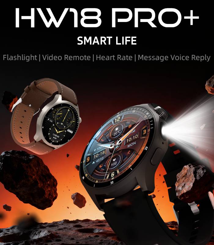 امکانات ساعت هوشمند مردانه صفحه گرد مدل HW18 PRO PLUS